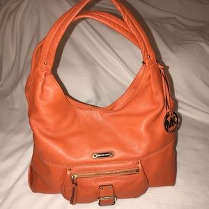 Michael Kors orange purse
